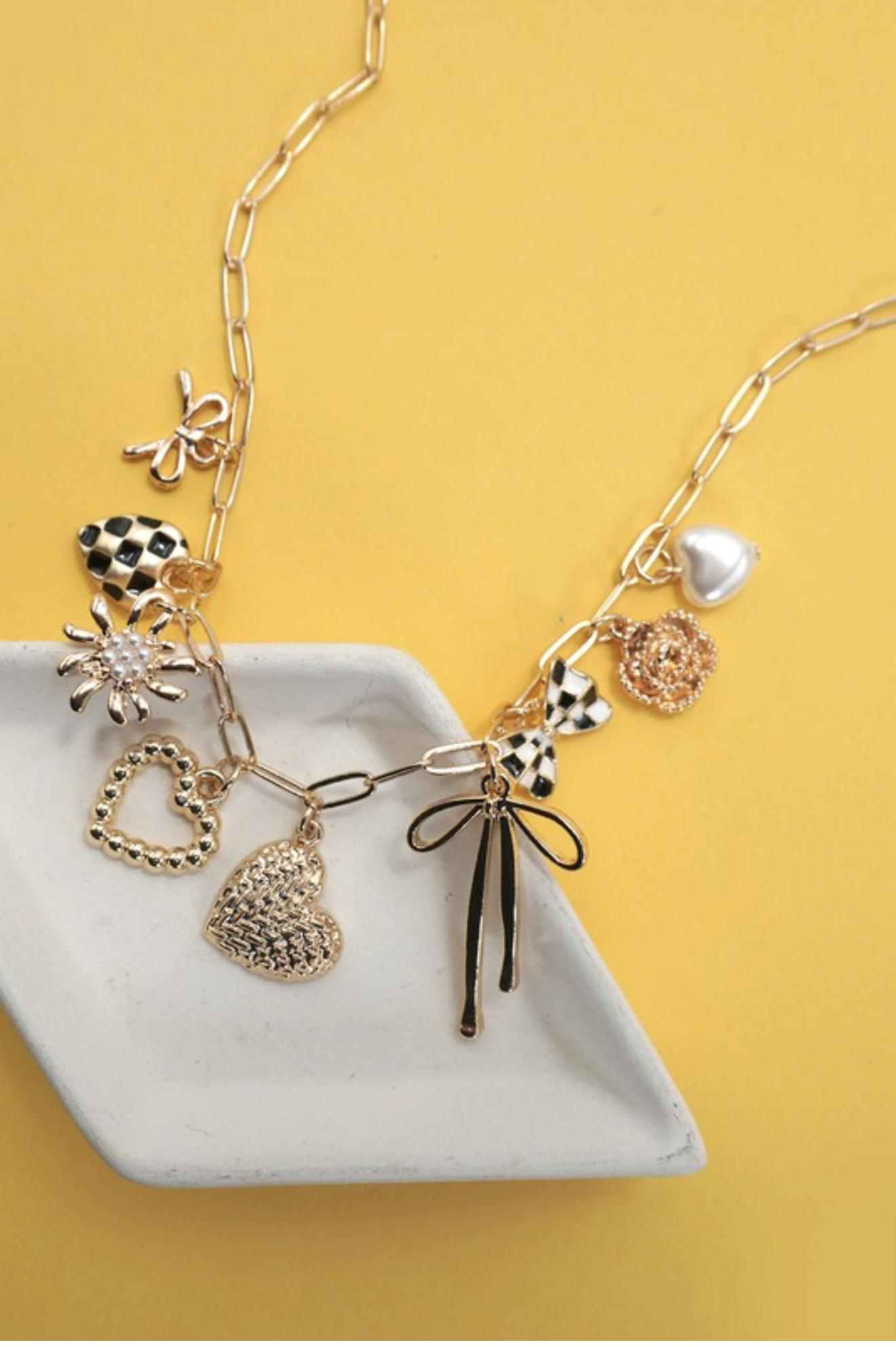 Bow and Bloom Necklace