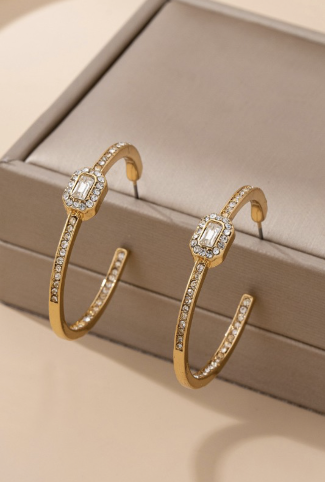 Diamond Dust Hoops