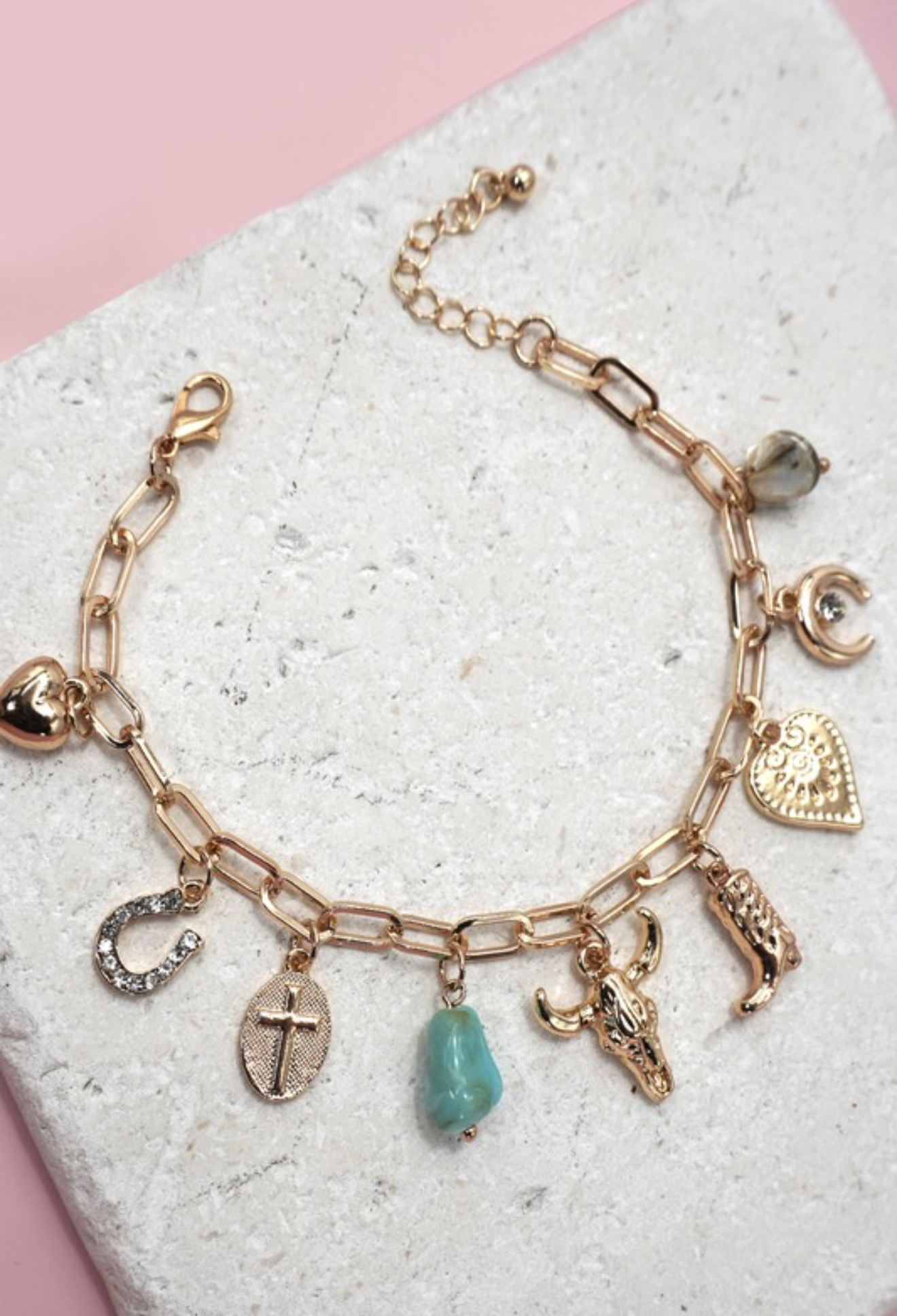 Cowgirl Charm Bracelet