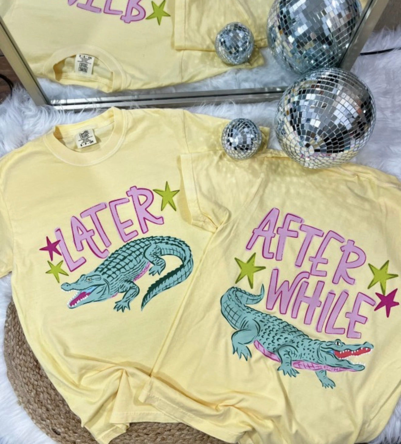 Later alligator after while crocodile tee