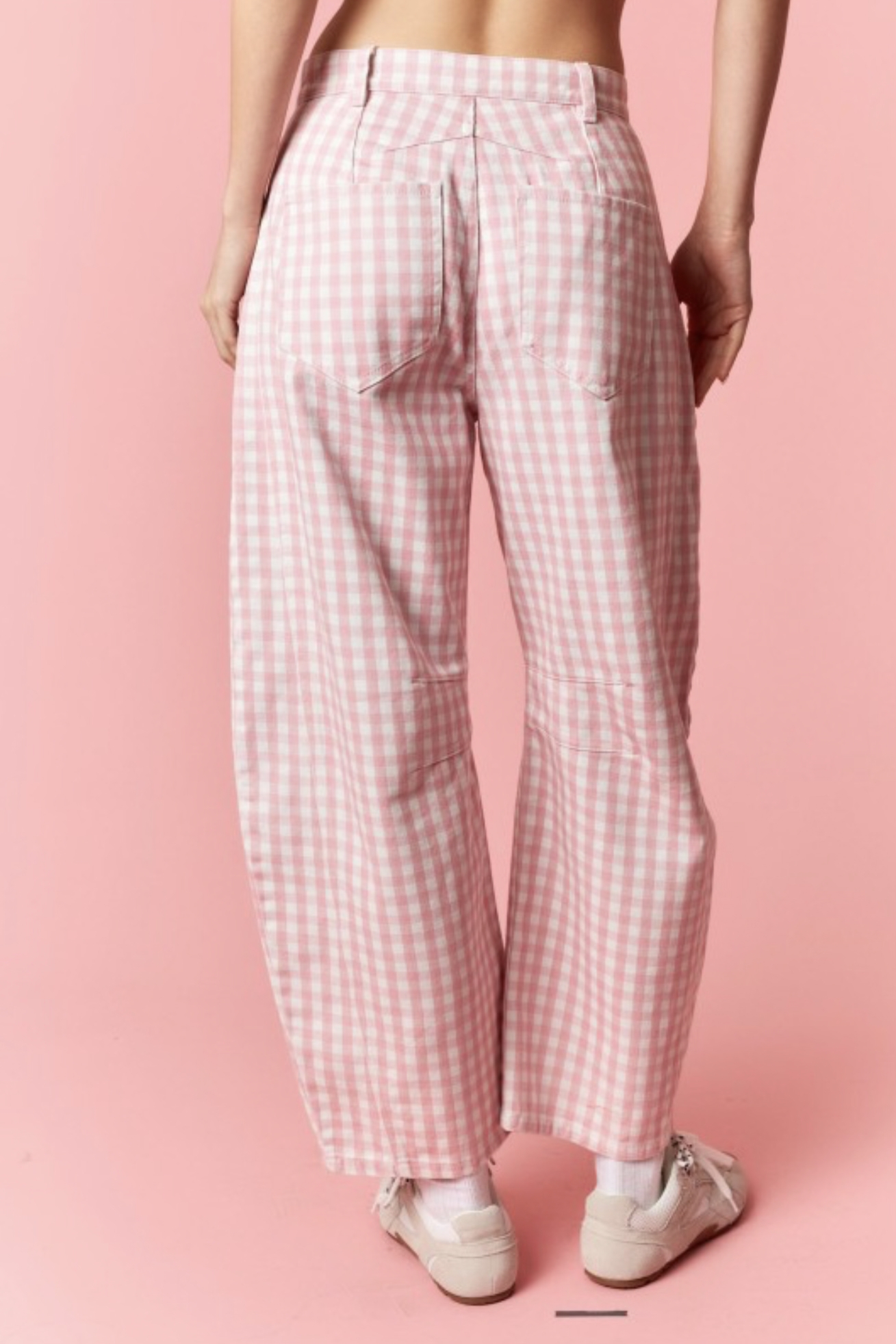 Pink Picnic Barrel Jeans