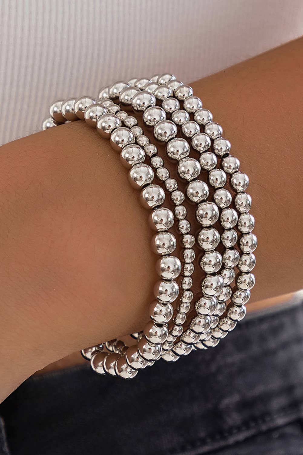 5pcs/set Beaded Bracelet Set