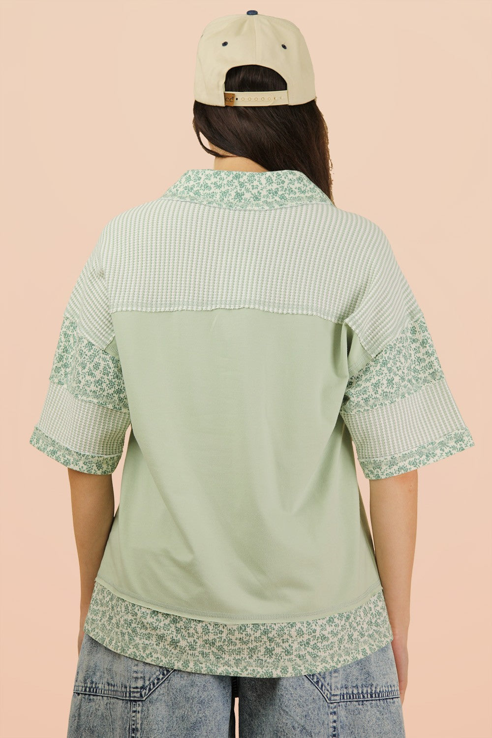 Sage and Petal Knit Top