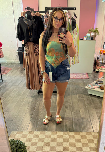 Copper and Sage Top
