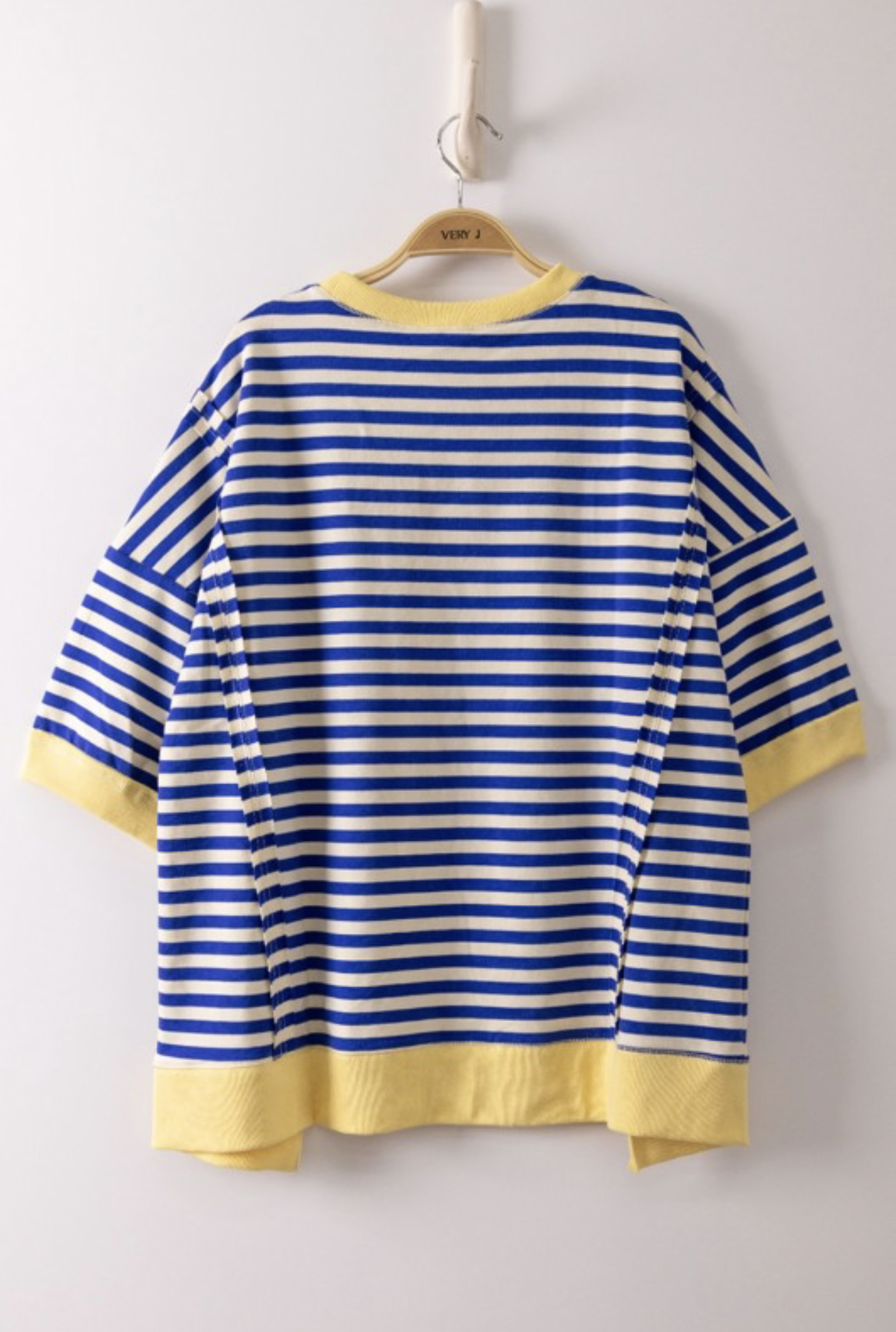 Lemon coast stripe tee