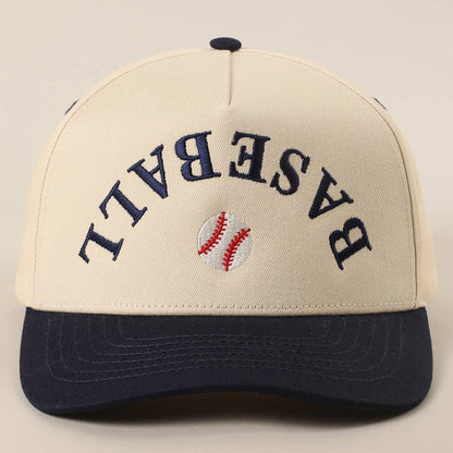 BASEBALL Upside Down Cap