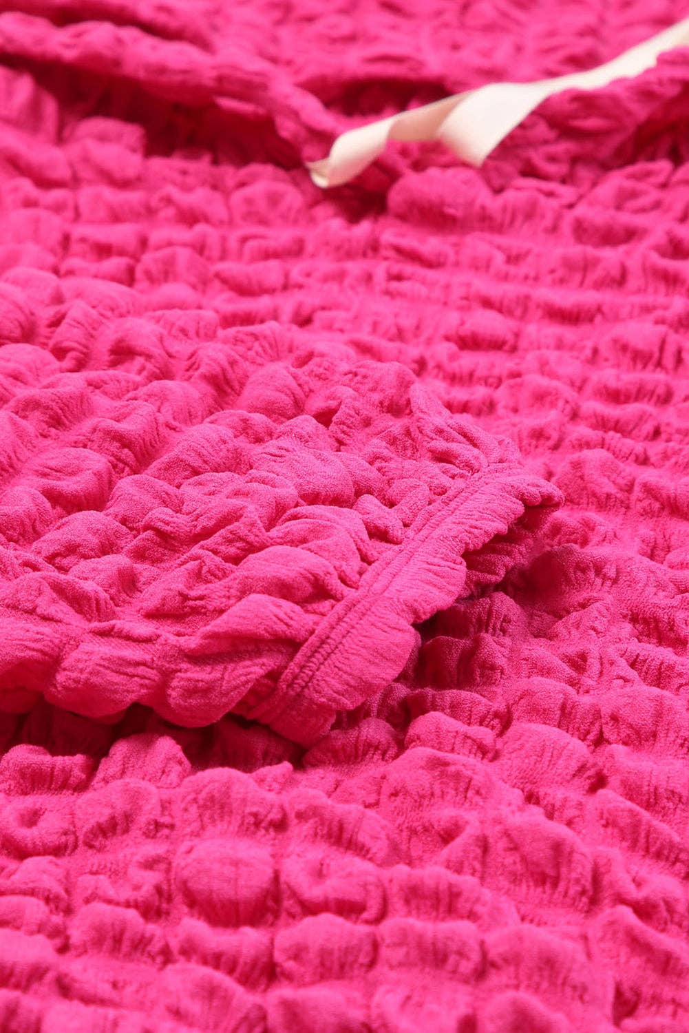 Saddle Blush Waffle Hoodie