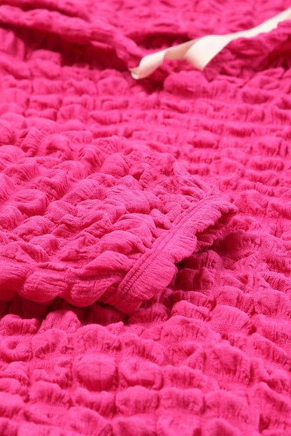 Saddle Blush Waffle Hoodie
