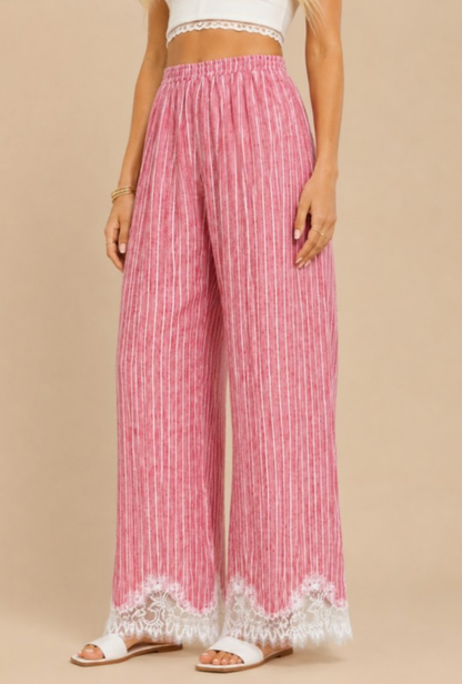 Blushing Belle Lace Pants