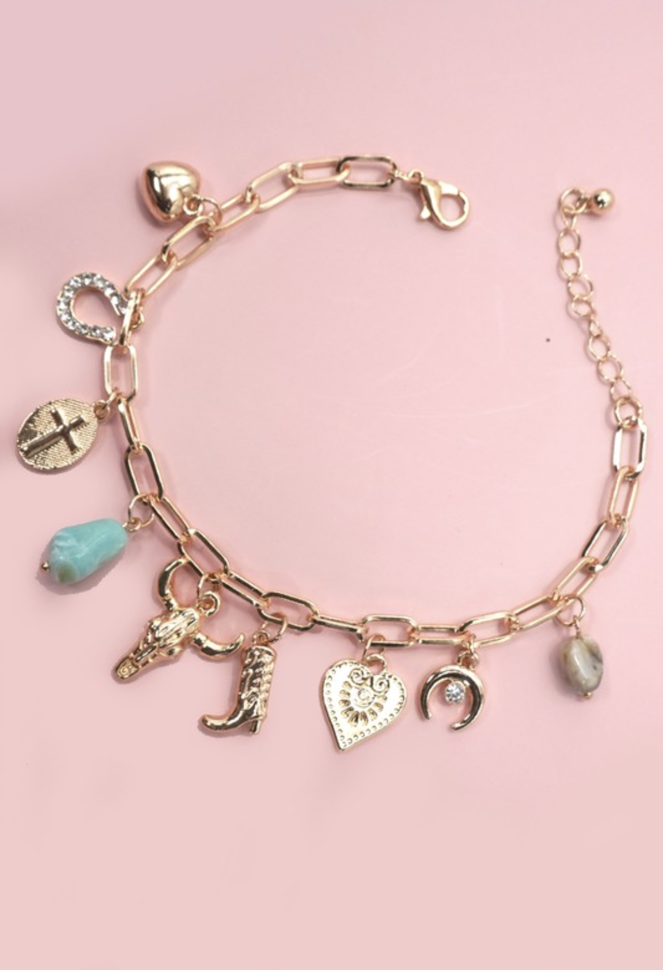 Cowgirl Charm Bracelet