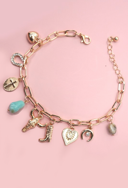 Cowgirl Charm Bracelet