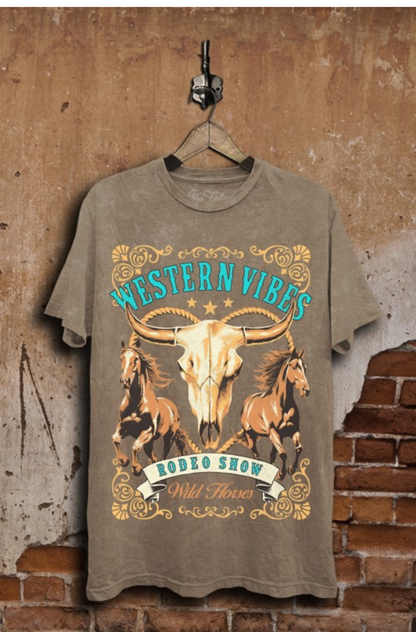 Western Vibes Vintage Tee