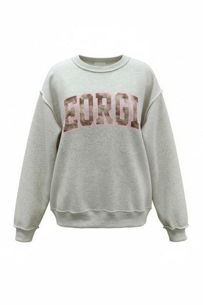 Georgia camo reversible sweatshirt