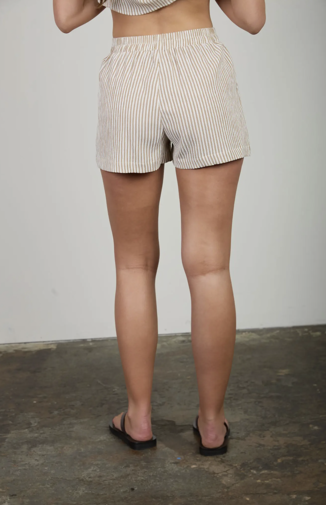 Beige Breeze Shorts