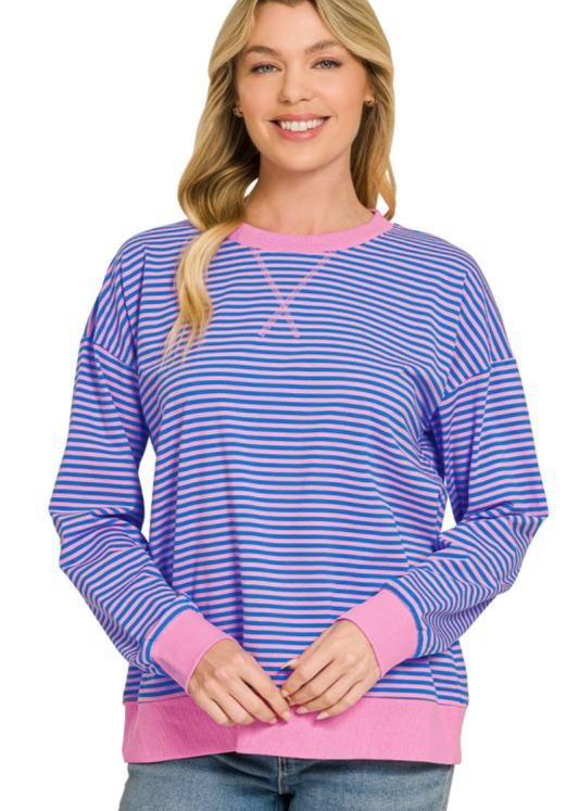 Bubblegum Blues Pullover