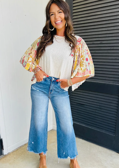 Sunlit Garden Top