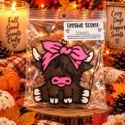 Highland cow Freshie ￼