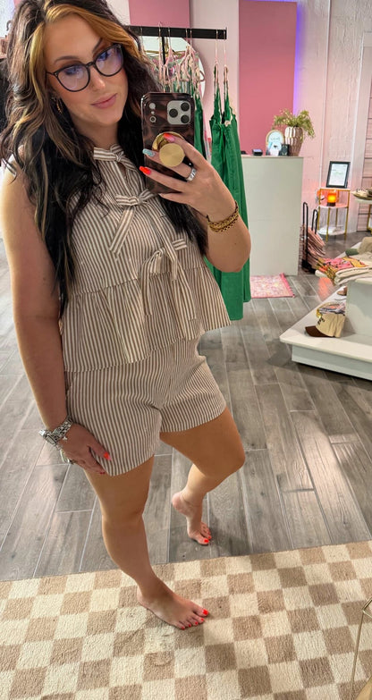 Beige Breeze Shorts