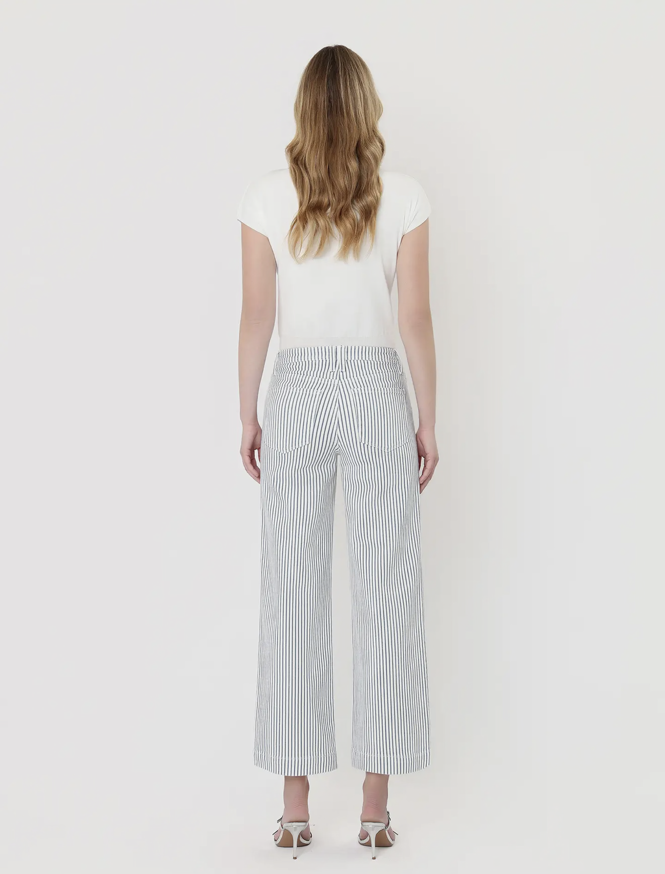Harbor Stripe Denim Pants