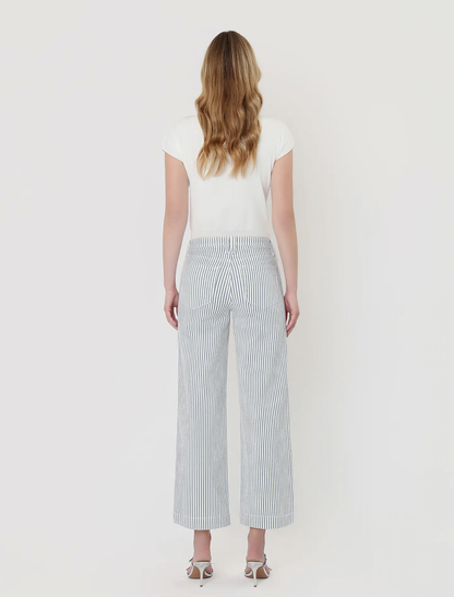 Harbor Stripe Denim Pants