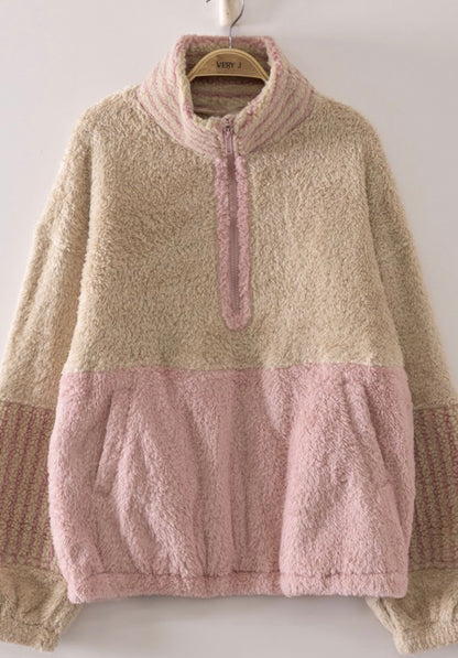 Blushing Cozy Pullover