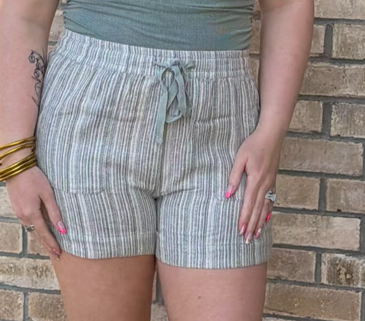 Driftwood stripe shorts