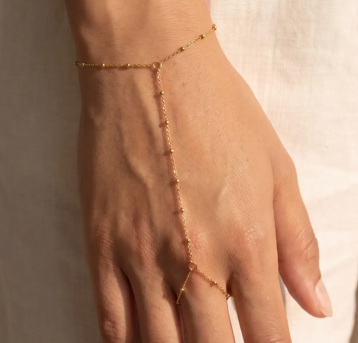 Touch of Gold Hand Chain