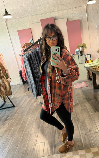 Autumn Afterglow Plaid