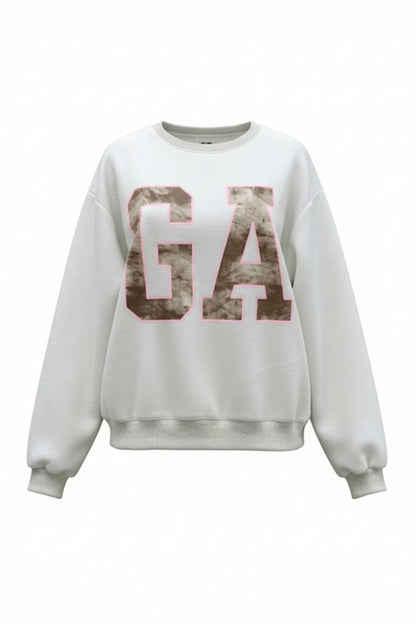 Georgia camo reversible sweatshirt