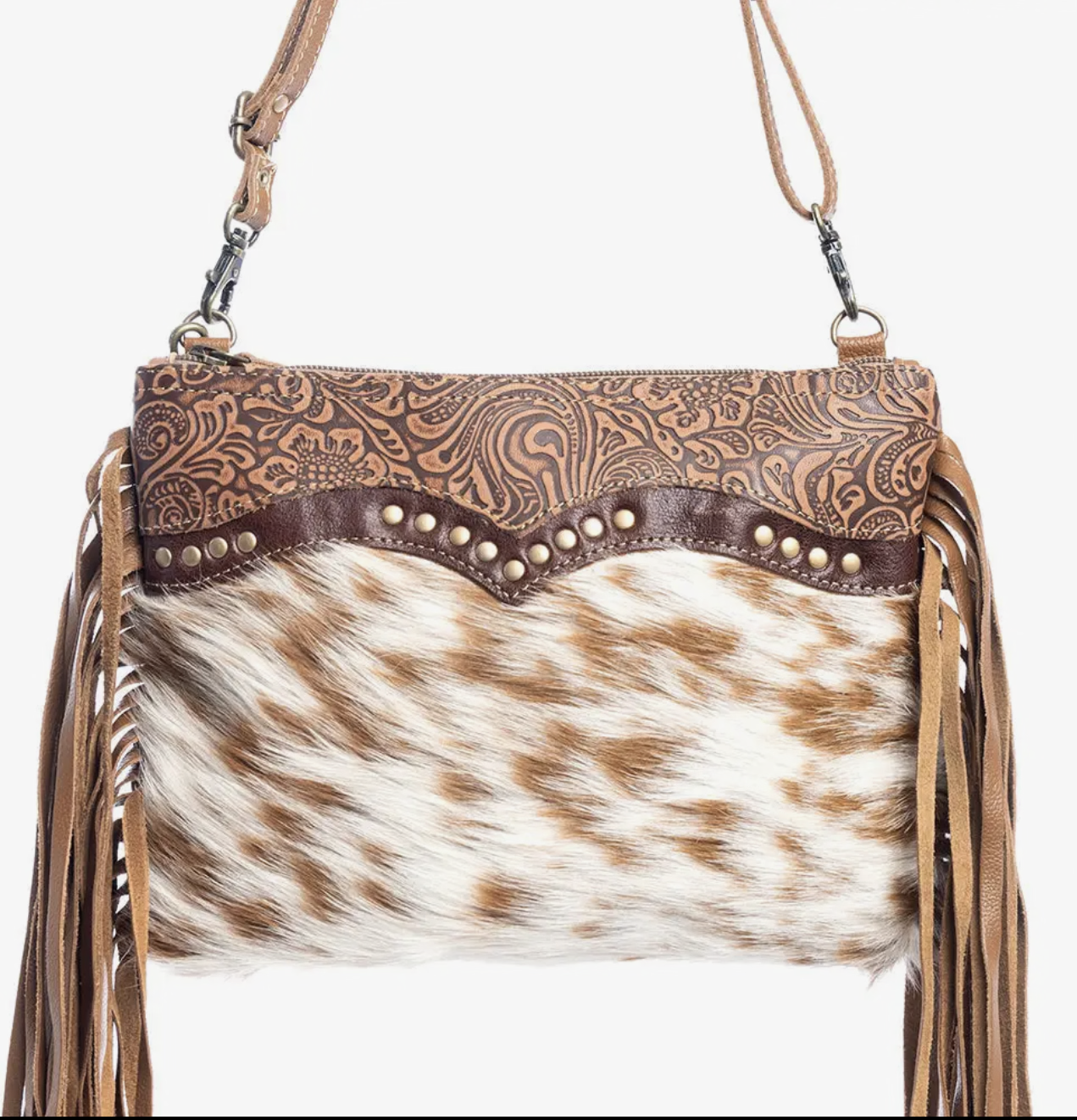 Leather and Caramel bag
