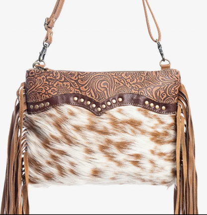 Leather and Caramel bag