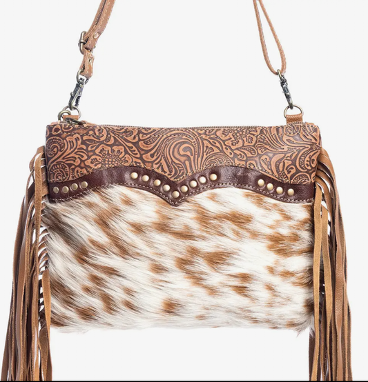 Leather and Caramel bag