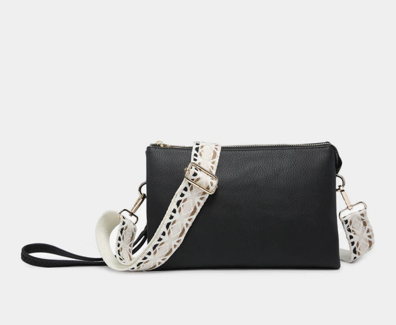 Midnight Lace Crossbody Bag