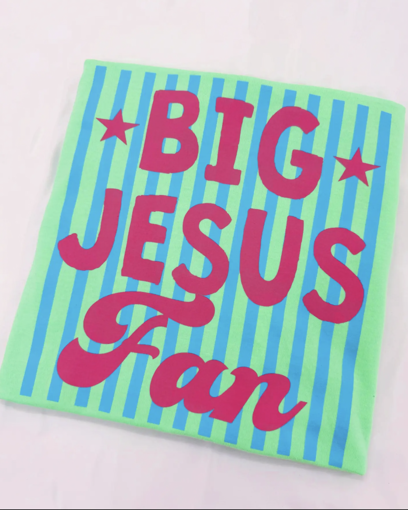 Big Jesus fan tee