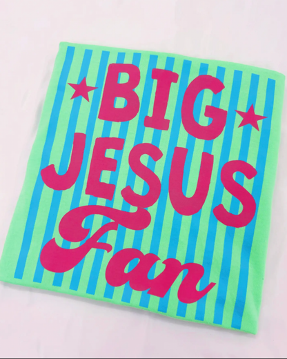Big Jesus fan tee