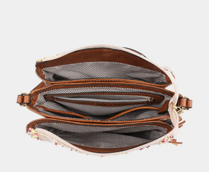 Sage and Tassel Bag