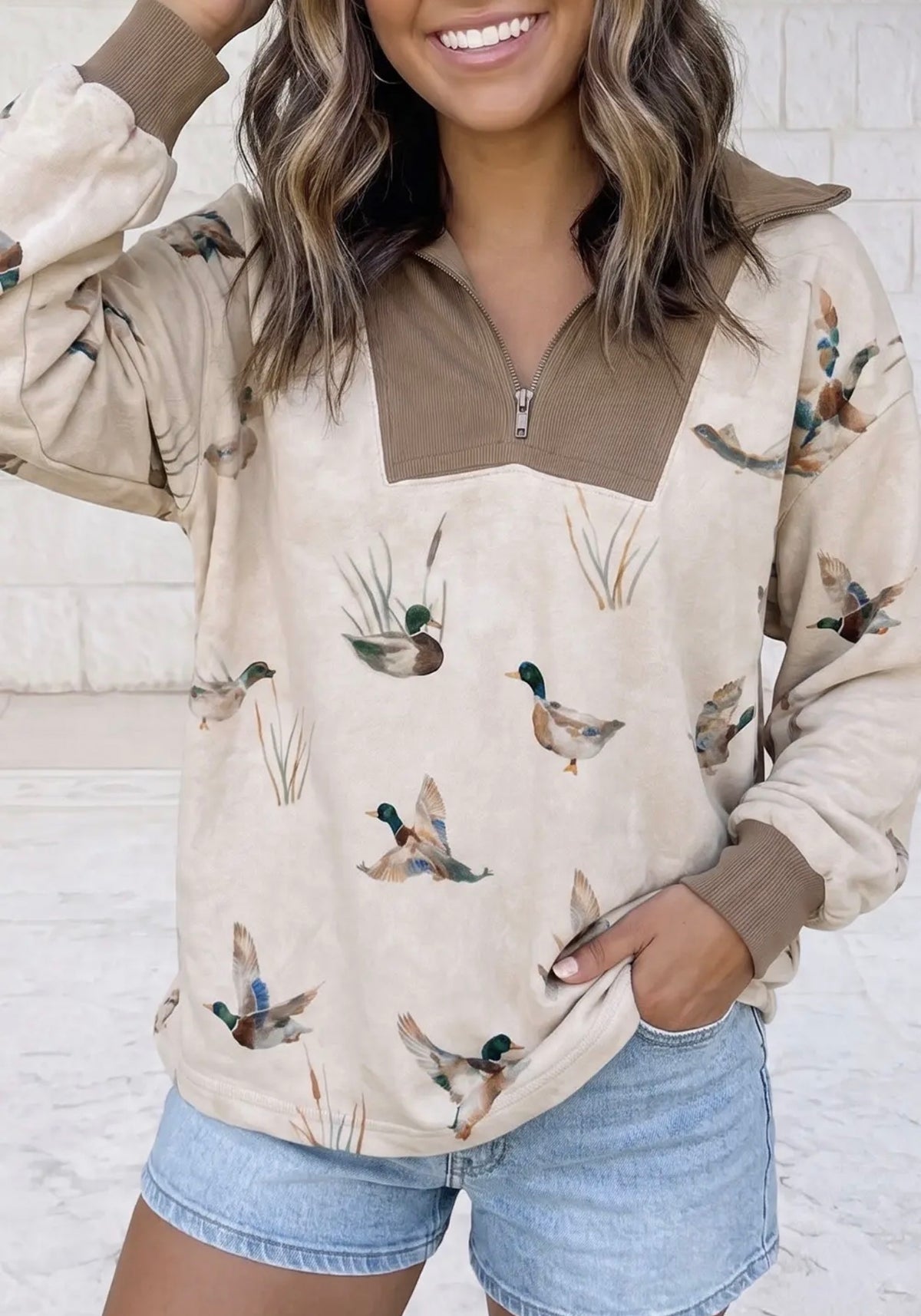 Mallard & Marsh Pullover
