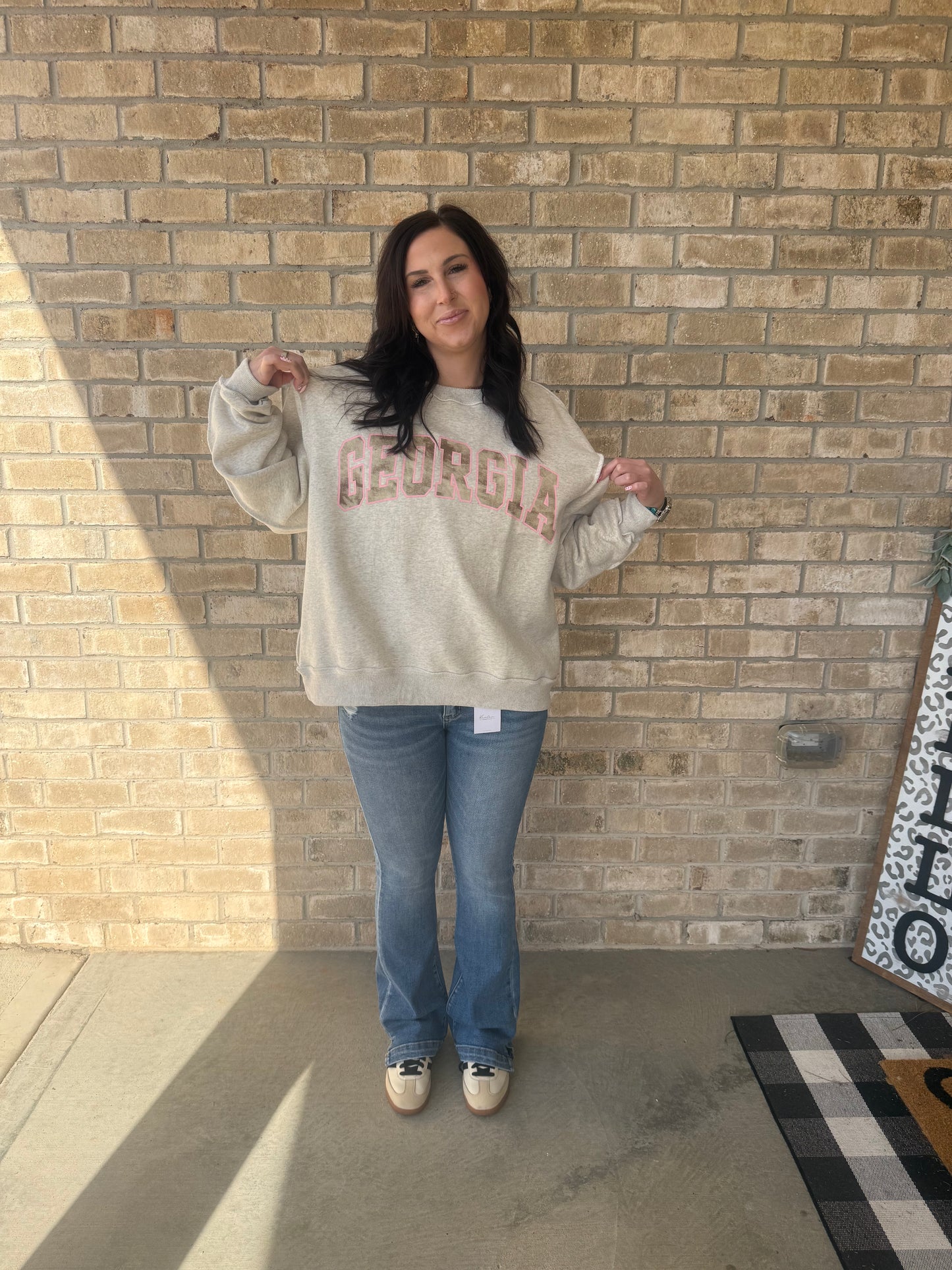 Georgia camo reversible sweatshirt
