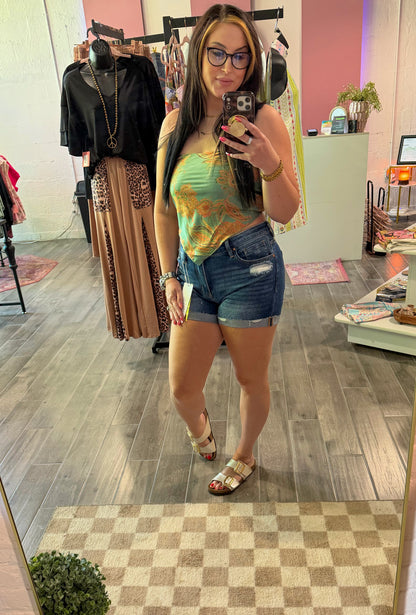Copper and Sage Top