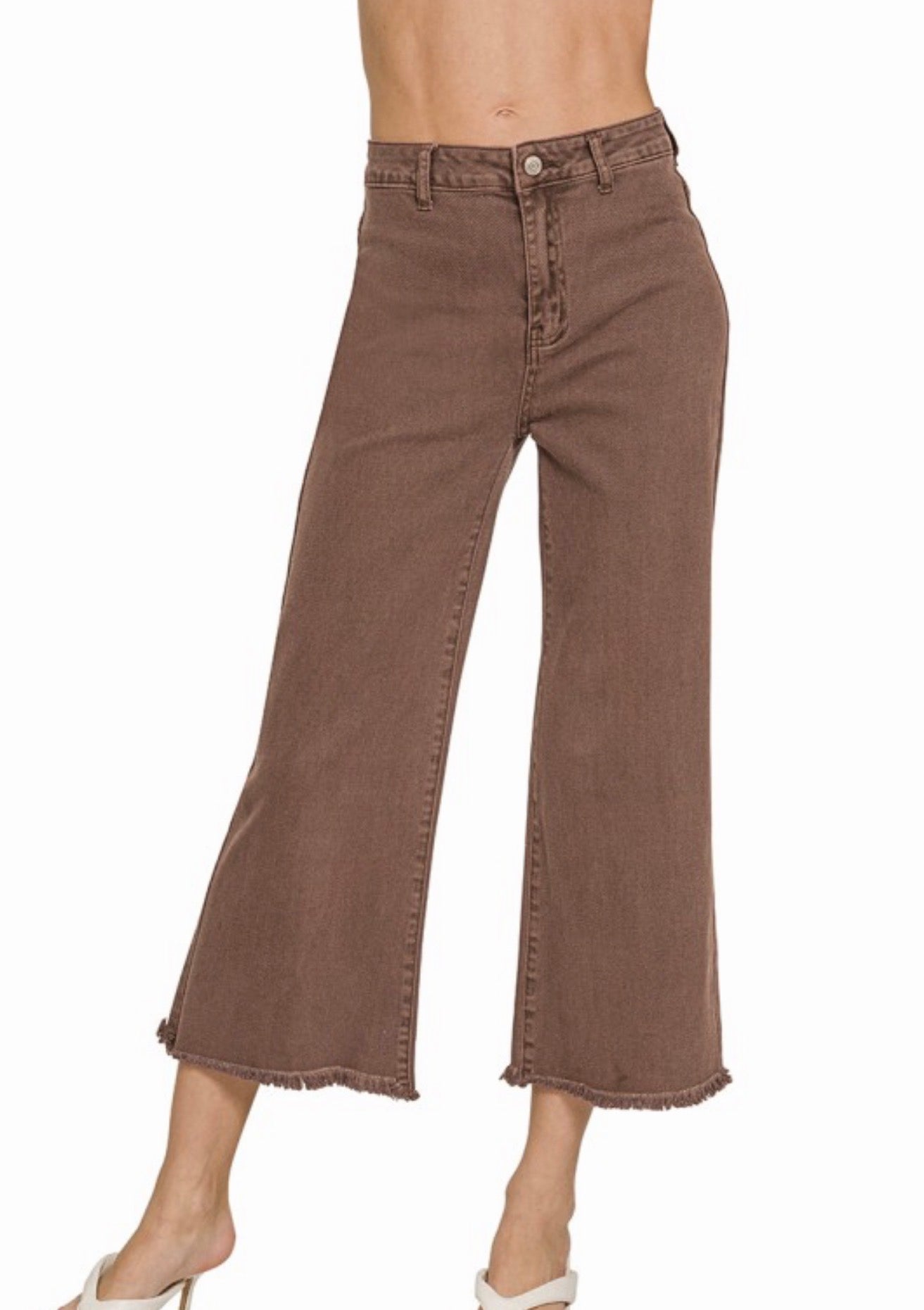 Harvest Moon Cropped Denim