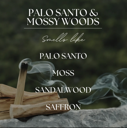 Palo Santo & Mossy Woods Soy Candle