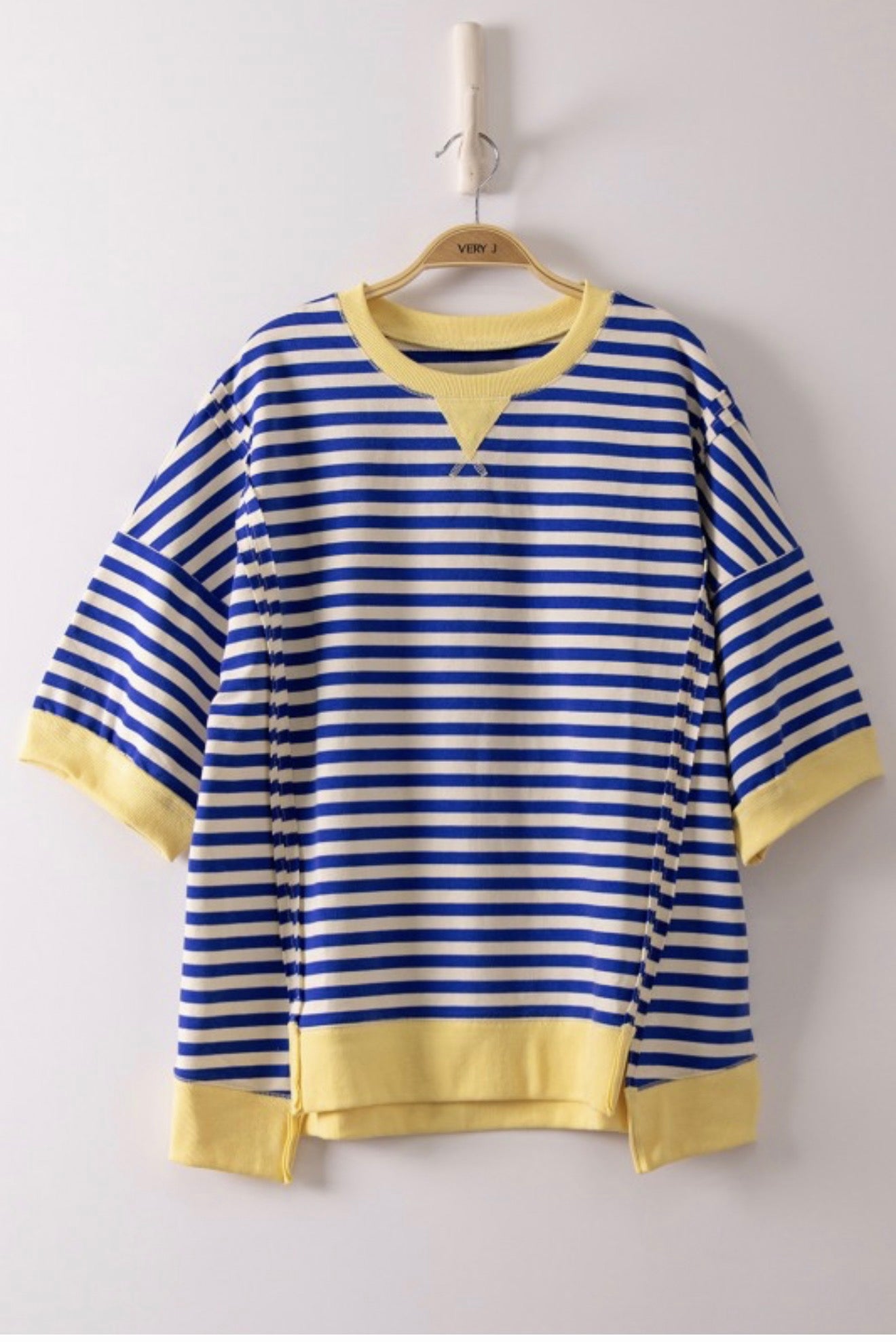 Lemon coast stripe tee