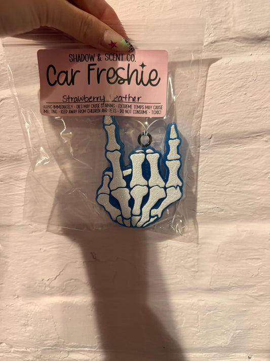 Strawberry leather freshie