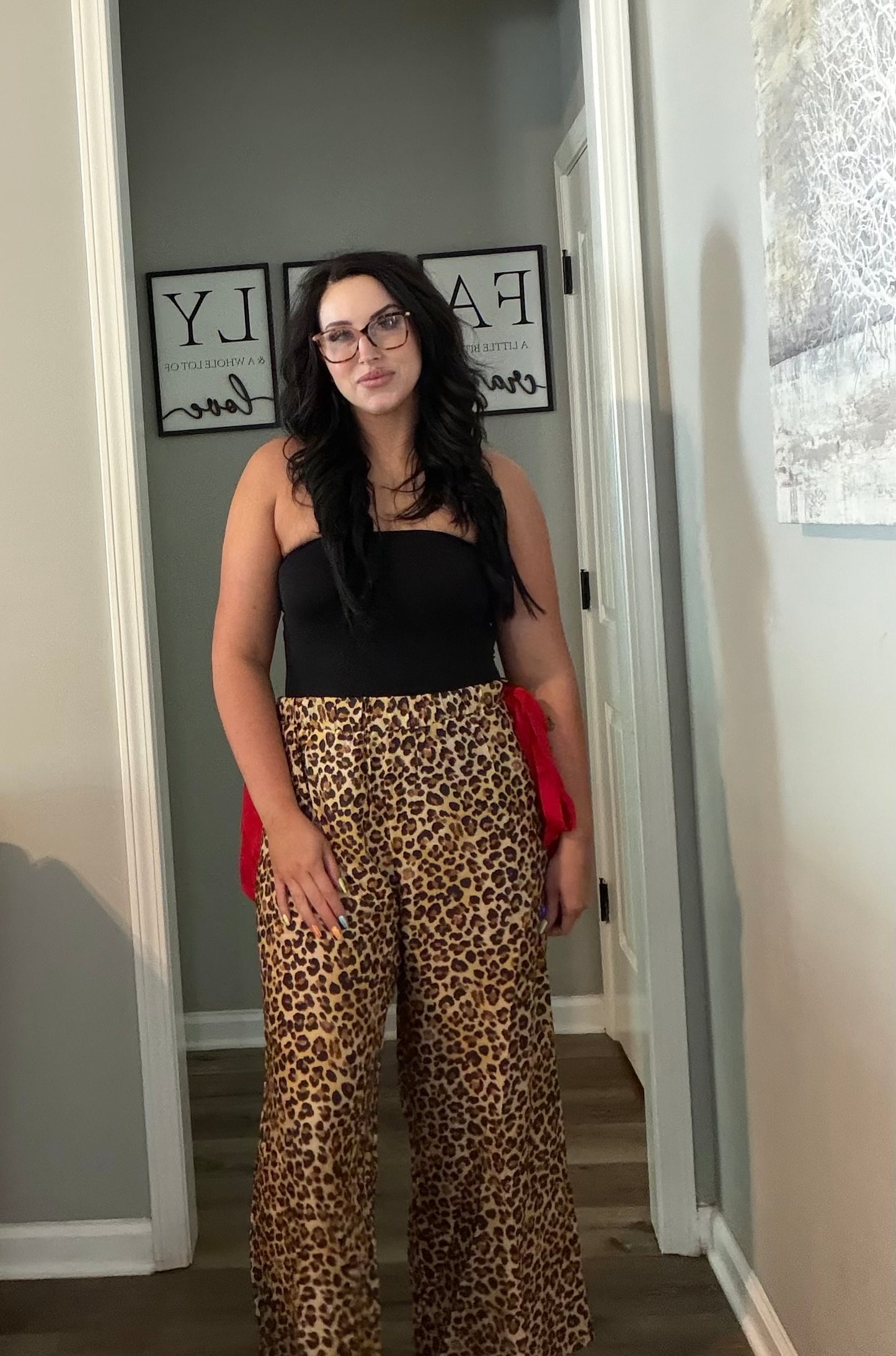 Pretty in Leopard Pants
