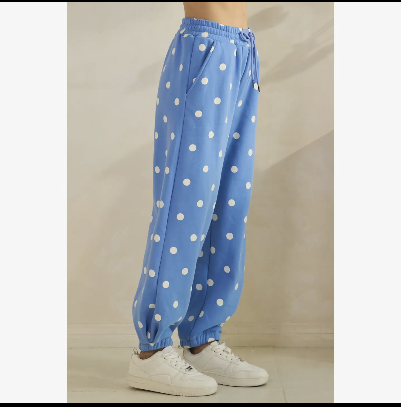 Bluebird Polka Dot Joggers