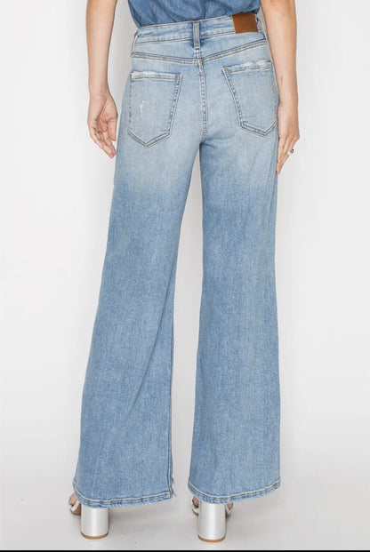 Knee Deep Distressed Denim