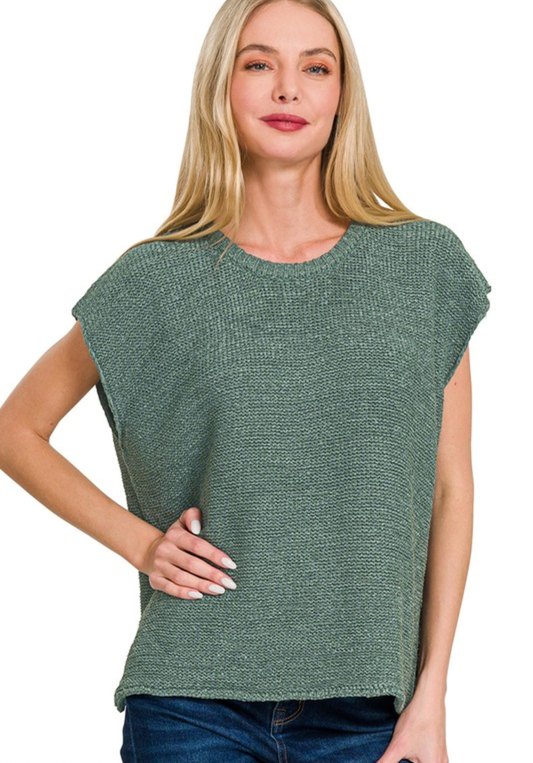Sage Serenity Sweater Top