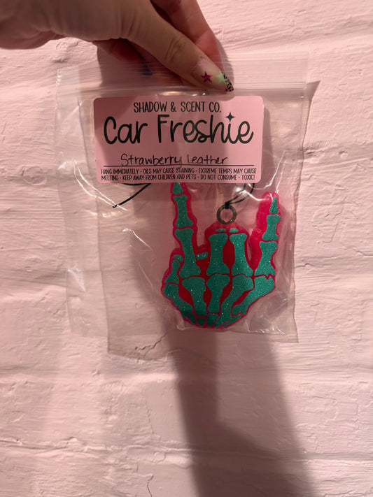 Strawberry leather freshie