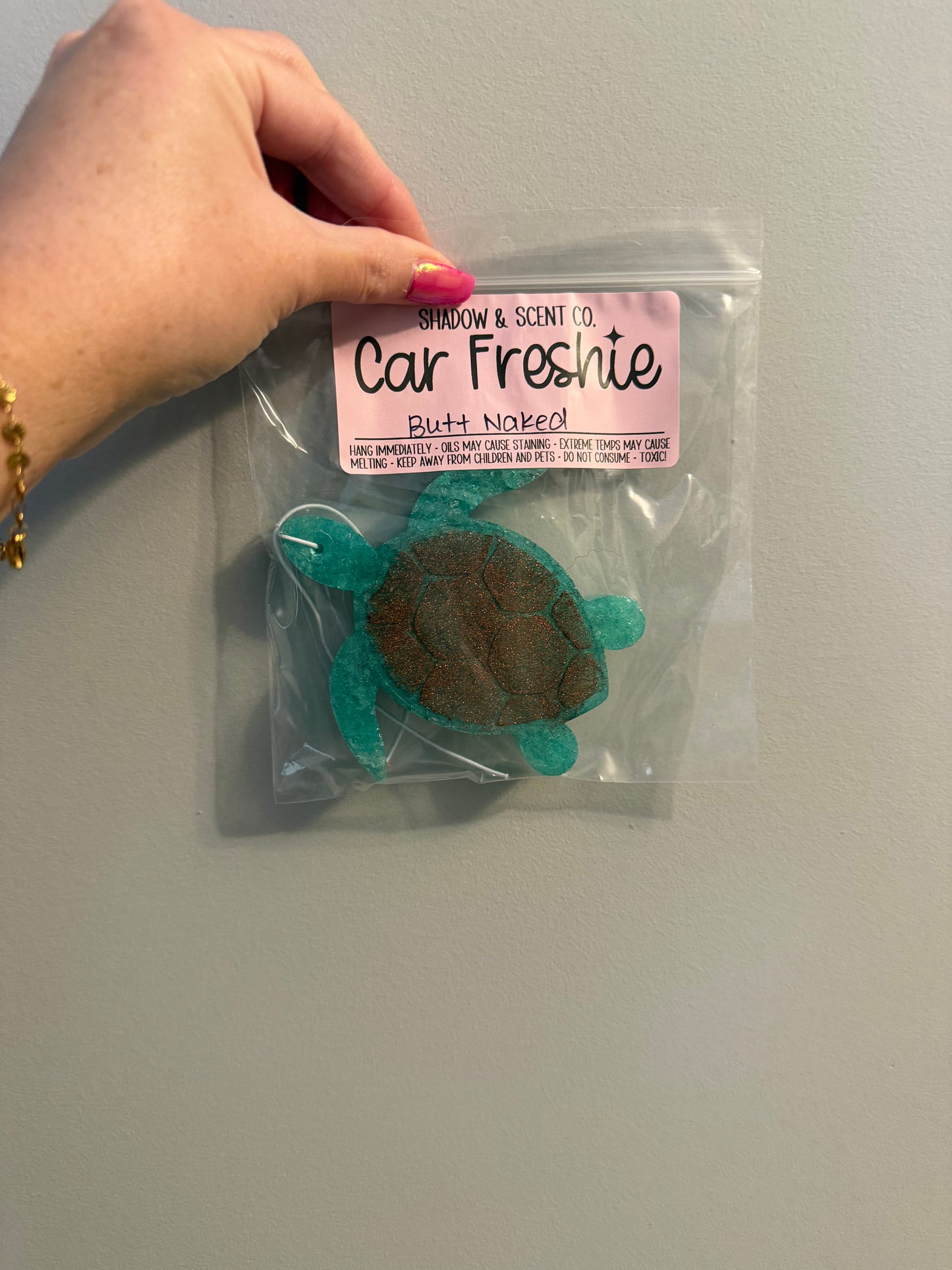 Butt naked car freshie