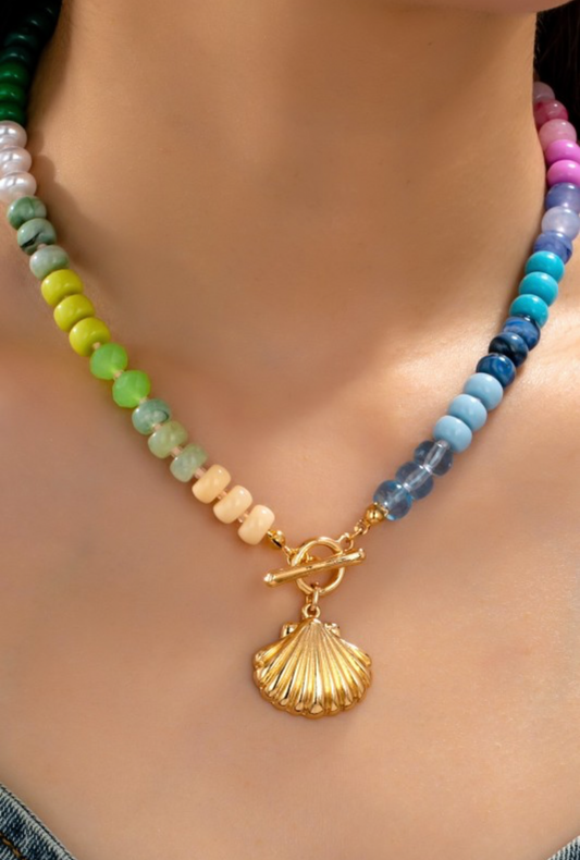 Seaside Rainbow Necklace